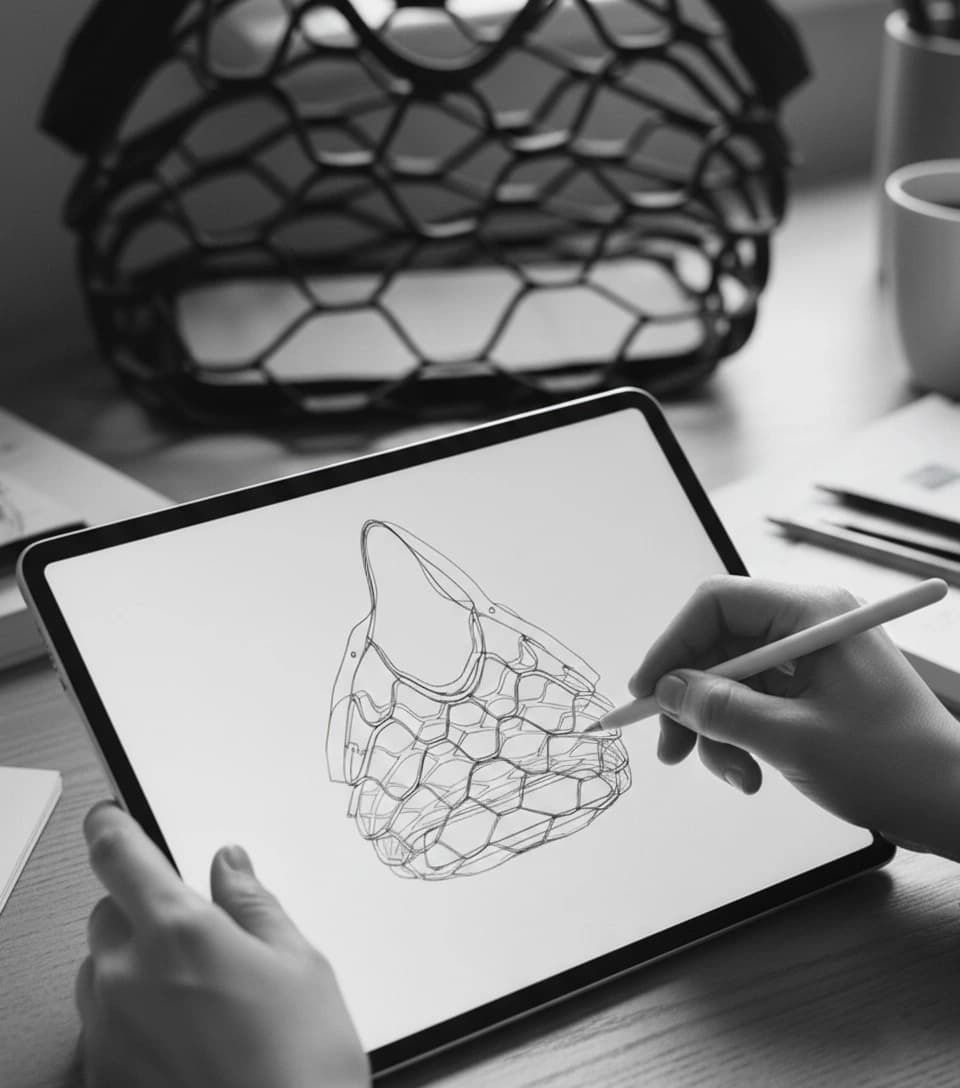 Artesano trabajando en el taller